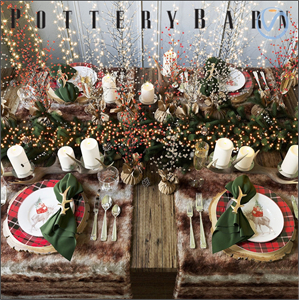European Christmas Cutlery Ornament Combination 3D model